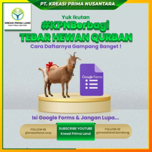 #KPNberbagi Give Away Hewan Qurban Perumahan Subsidi Pesona Prima Kreasi Prima Land