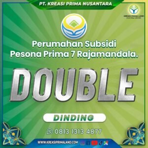 Perumahan Subsidi Pesona Prima 7 Rajamandala double dinding