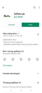 Google Play Store Aplikasi Sipetruk