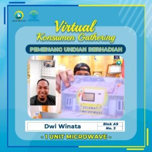 pemenang Microwave konsumen gathering Pesona Prima Cikahuripan 6