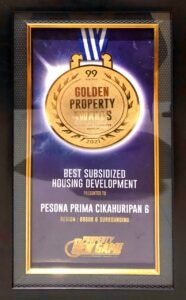 Golden Property Awards GPA 2021 Best Subsidized Housing Development Pesona Prima Cikahuripan 6 PT Kreasi Prima Nusantara Kreasi Prima Land