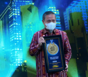 Golden Property Awards GPA 2021 Tokoh Entrepreneur Perumahan Rakyat Hadiana PT Kreasi Prima Nusantara Kreasi Prima Land (2)