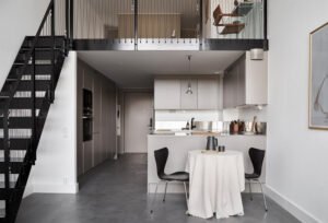 5. Rumah minimalis konsep mezzanine