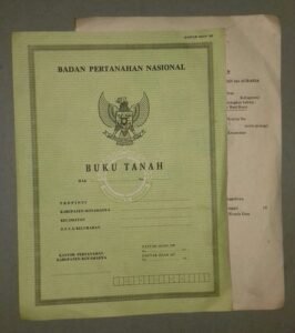 1. buku tanah