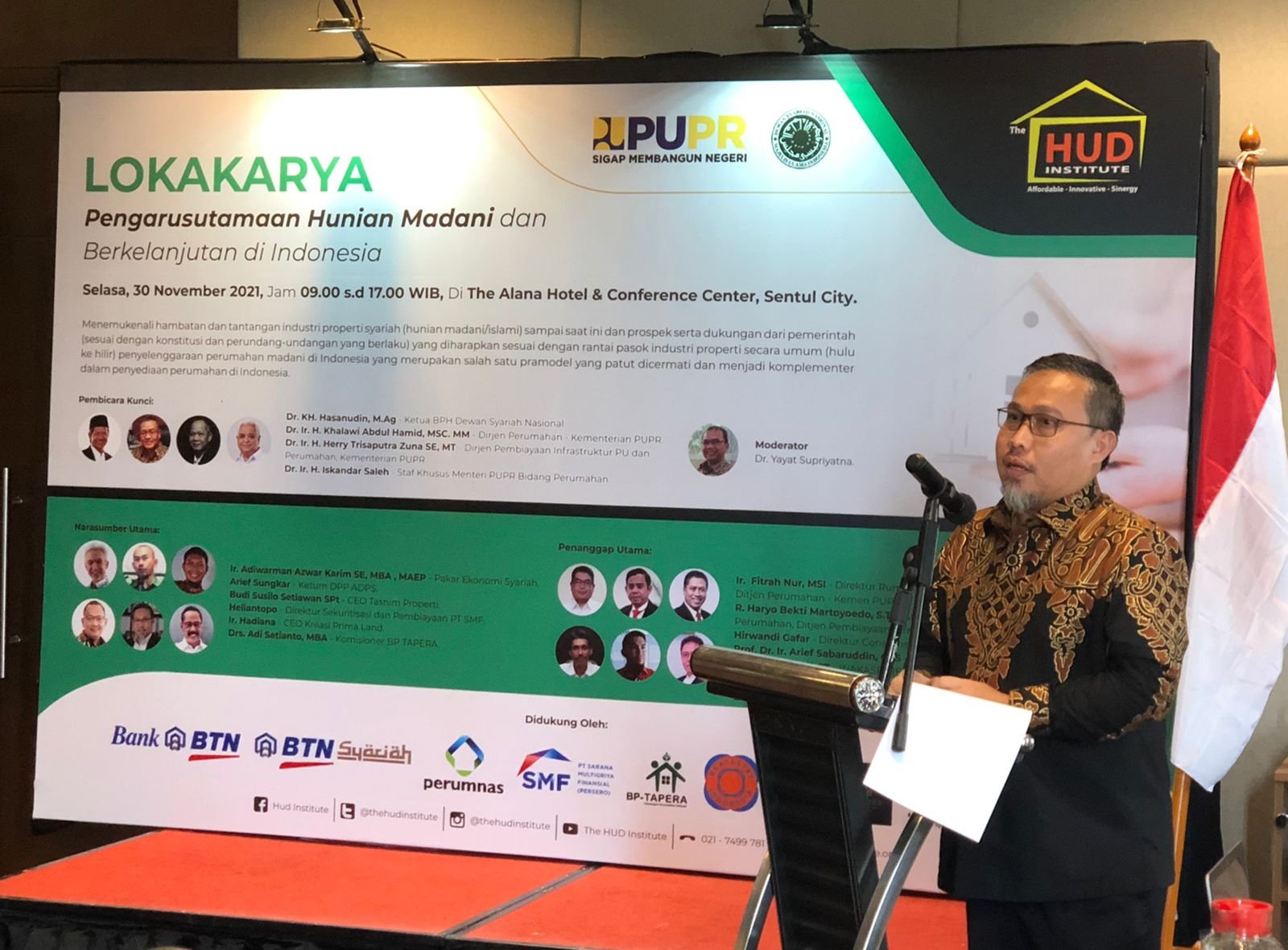Hadiana Kreasi Prima Land Wakil Ketua DPP HIMPERRA Lokakarya Pengarusutamaan Hunian Madani Di Indonesia