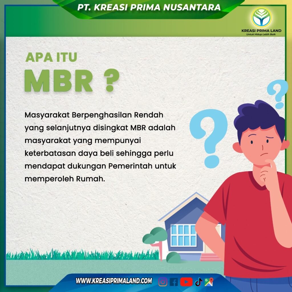 Apa Itu Rumah MBR ? – KREASI PRIMA LAND