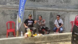 hadiana Direktur Kreasi Prima Land hadir di Pesona Prima 7 Rajamandala dalam rangka pemotongan sapi qurban