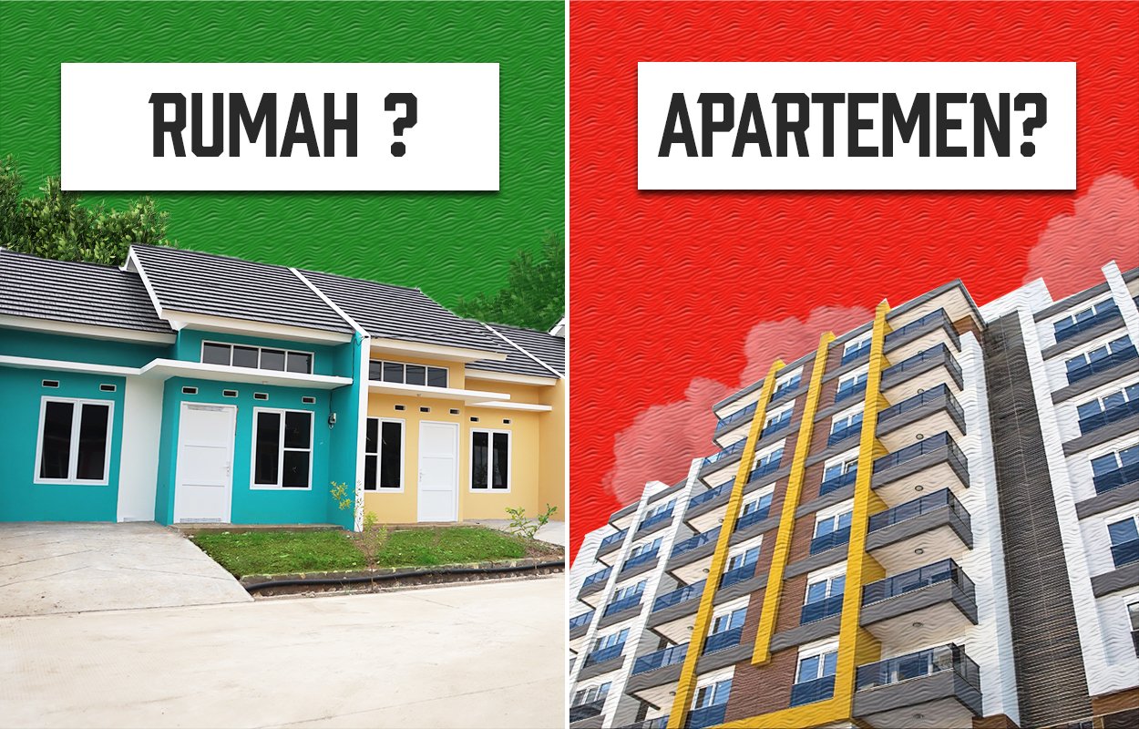 kelebihan dan kekurangan investasi rumah dibanding apartemen