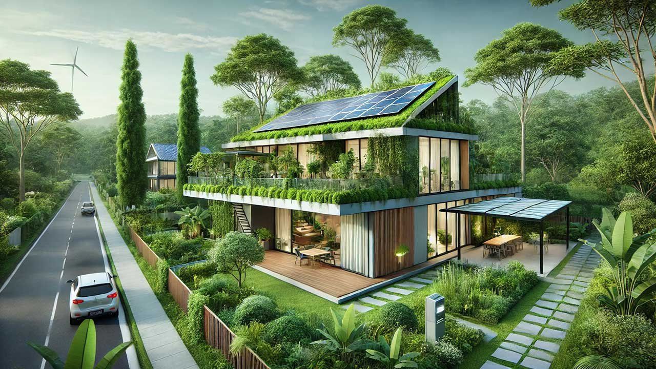 kelebihan perumahan dengan konsep green living