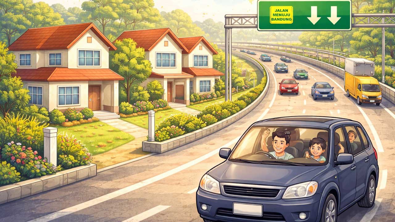 Hunian Dekat Akses Tol Bandung Solusi Praktis untuk Keluarga Modern