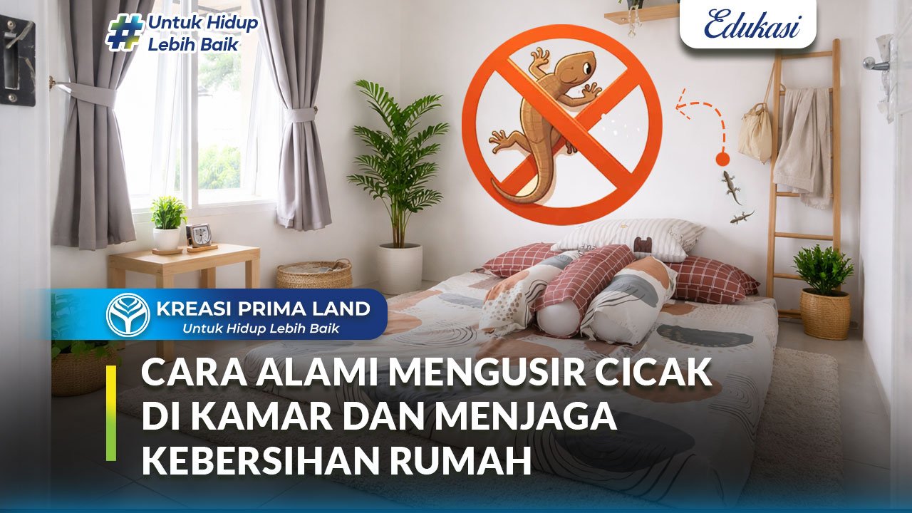 Cara Mengusir Cicak di Kamar Secara Alami, Aman, dan Menjaga Kebersihan Rumah