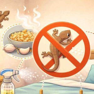 Cara Mengusir Cicak di Kamar Secara Alami, Aman, dan Menjaga Kebersihan Rumah