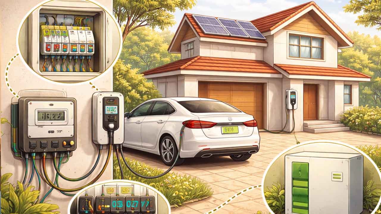 Daya Listrik Rumah untuk Mobil Listrik: Apa yang Perlu Disiapkan Keluarga Sebelum Membeli?