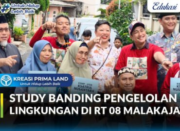 Kreasi Prima Land Lakukan Study Banding Pengelolaan Lingkungan di RT 08 Malakajaya untuk Pengembangan Pesona Prima 9 Cikahuripan