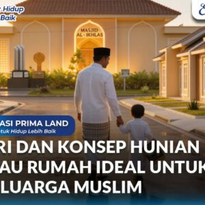 Ciri dan Konsep Hunian Islami atau Rumah Ideal untuk Keluarga Muslim