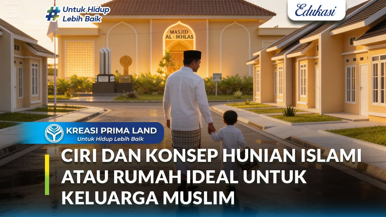 Ciri dan Konsep Hunian Islami atau Rumah Ideal untuk Keluarga Muslim