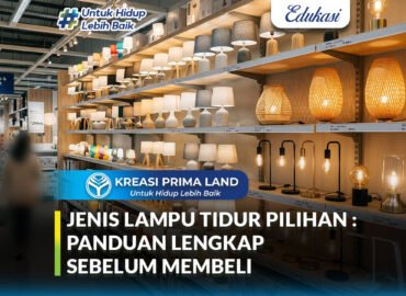Jenis Lampu Tidur Pilihan Terbaik untuk Suasana Kamar yang Nyaman dan Estetik