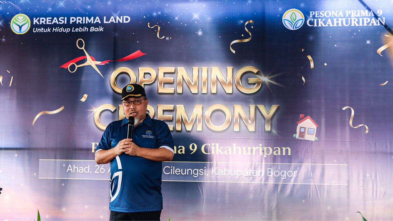 Opening Ceremony Pesona Prima 9 Cikahuripan Kreasi Prima Land Hadirkan Hunian Subsidi Modern Berbasis Syariah dan Berwawasan Lingkungan