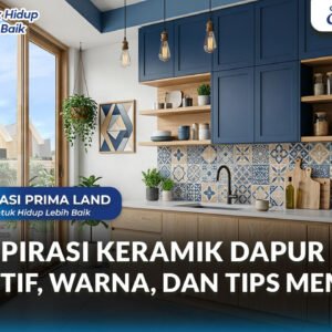 Inspirasi Contoh Keramik Dapur Estetik untuk Menyempurnakan Hunian Anda
