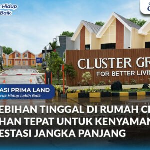 Kelebihan Tinggal di Rumah Cluster: Pilihan Tepat untuk Kenyamanan dan Investasi Jangka Panjang