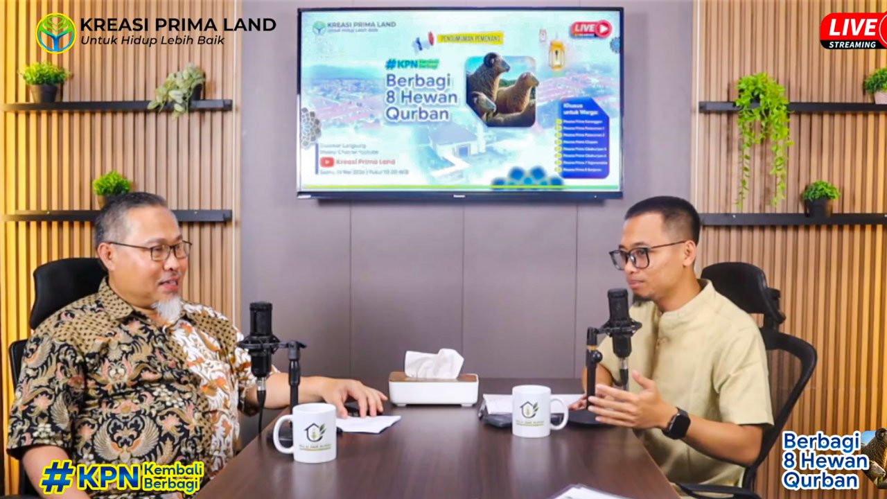 Kreasi Prima Land Kembali Gelar Undian “Tebar Hewan Qurban 1447 H” Secara Live, Perkuat Silaturahmi Bersama Warga Perumahan