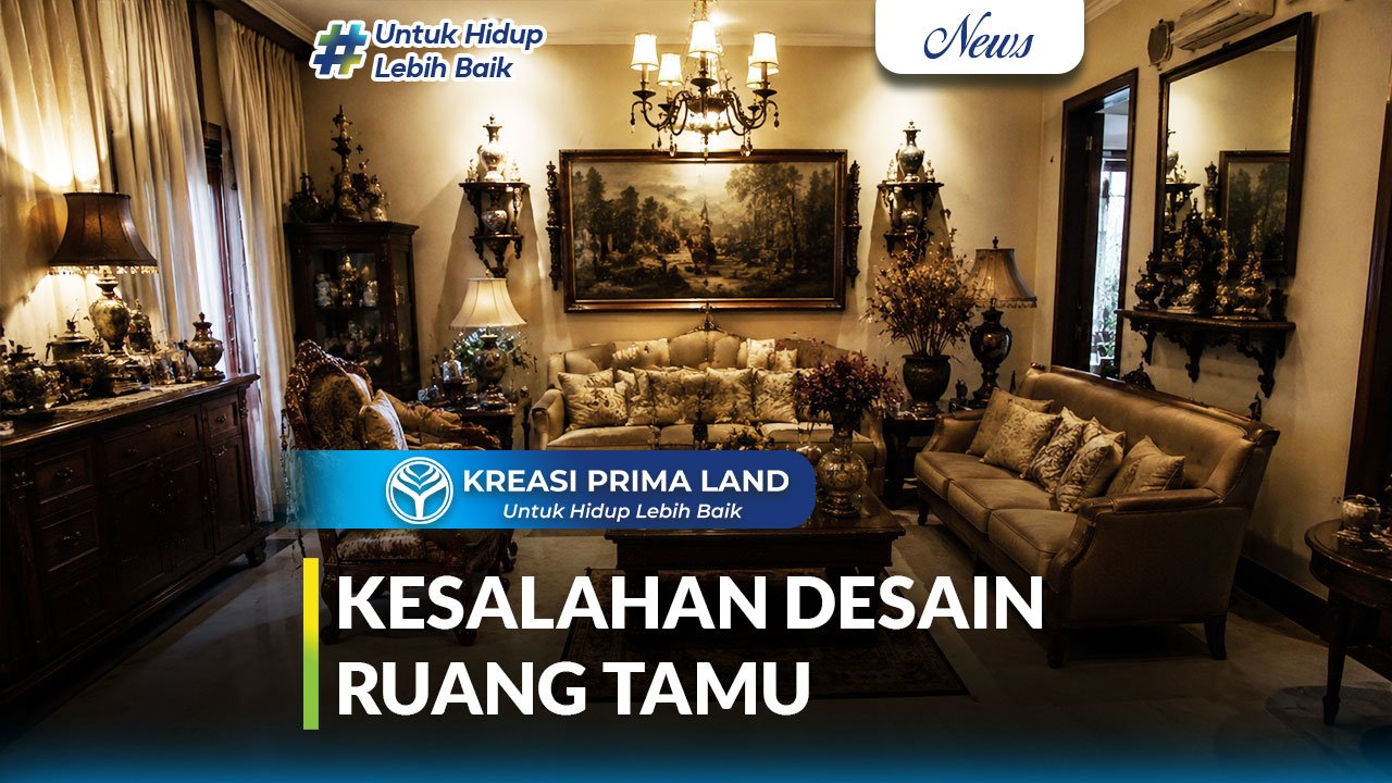 Kesalahan Desain Ruang Tamu yang Paling Sering Terjadi dan Cara Mudah Memperbaikinya