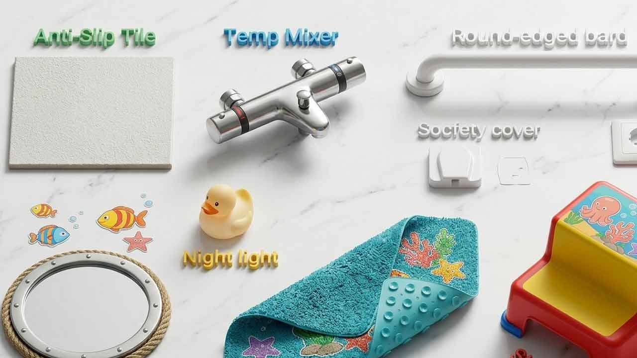 Inspirasi Desain Kamar Mandi Anak yang Fun dan Aman