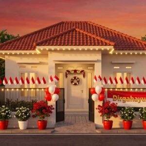 10 Ide Dekorasi Rumah 17 Agustus yang Simpel, Murah, dan Meriah Rayakan Kemerdekaan dengan Penuh Semangat