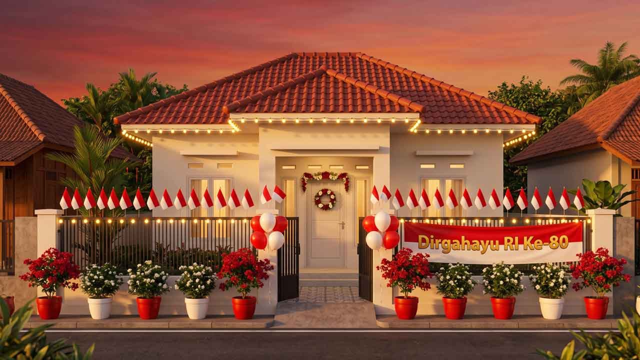 10 Ide Dekorasi Rumah 17 Agustus yang Simpel, Murah, dan Meriah Rayakan Kemerdekaan dengan Penuh Semangat