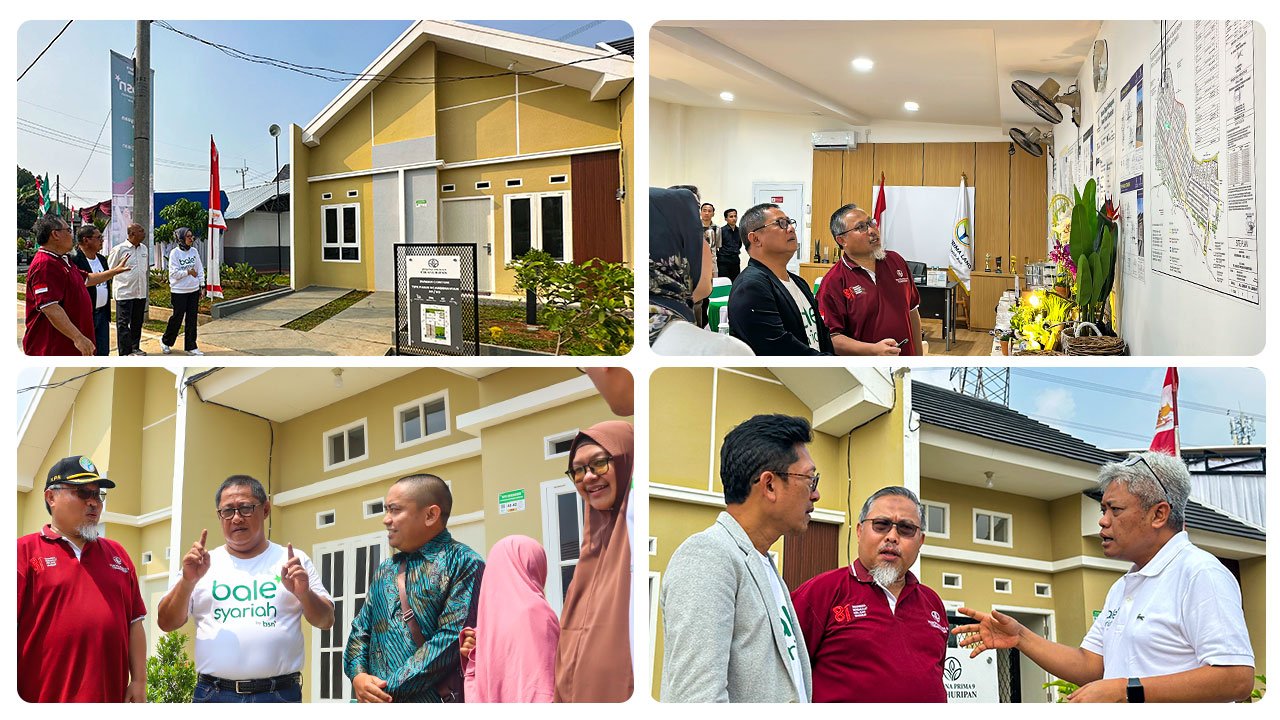 Pesona Prima 9 Cikahuripan Mulai Akad Massal Perdana, 76 Rumah Subsidi Syariah Diserahterimakan kepada BSN