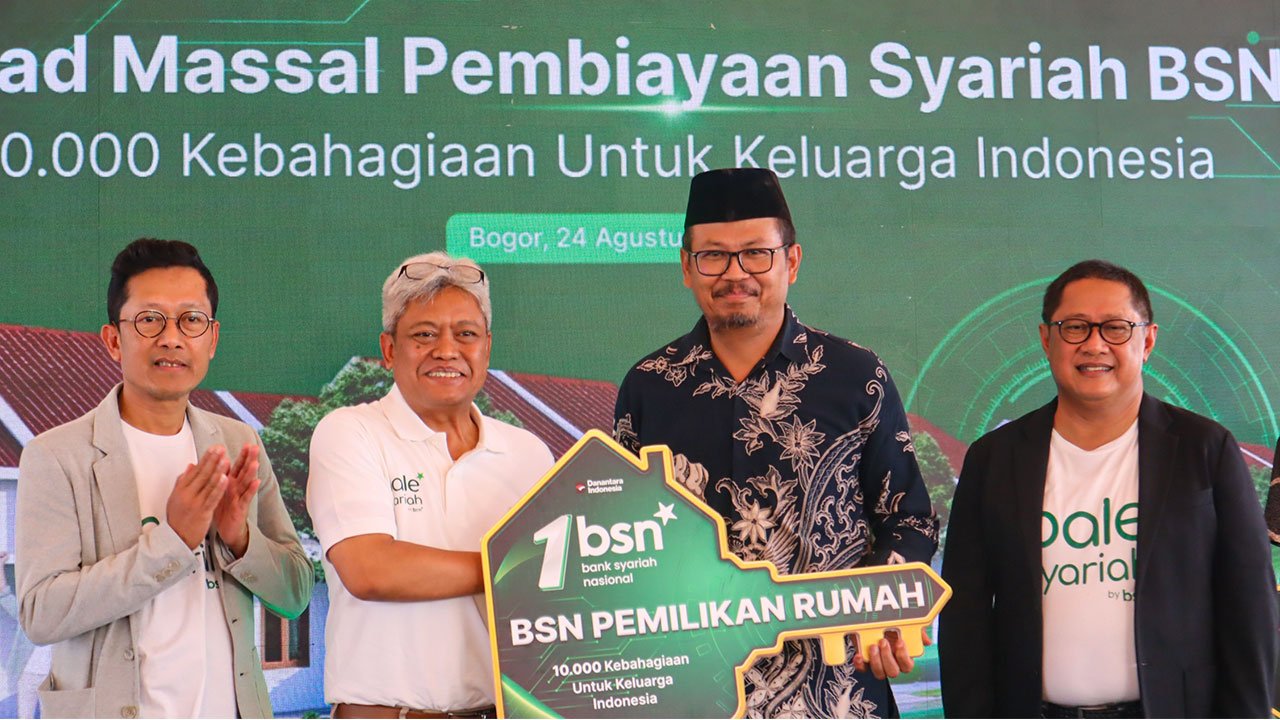 Pesona Prima 9 Cikahuripan Mulai Akad Massal Perdana, 76 Rumah Subsidi Syariah Diserahterimakan kepada BSN