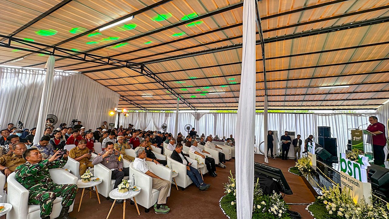 Pesona Prima 9 Cikahuripan Mulai Akad Massal Perdana, 76 Rumah Subsidi Syariah Diserahterimakan kepada BSN