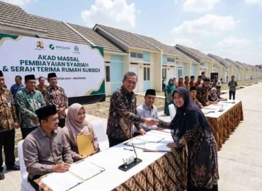 Pesona Prima 9 Cikahuripan Mulai Akad Massal Perdana, 76 Rumah Subsidi Syariah Diserahterimakan kepada BSN