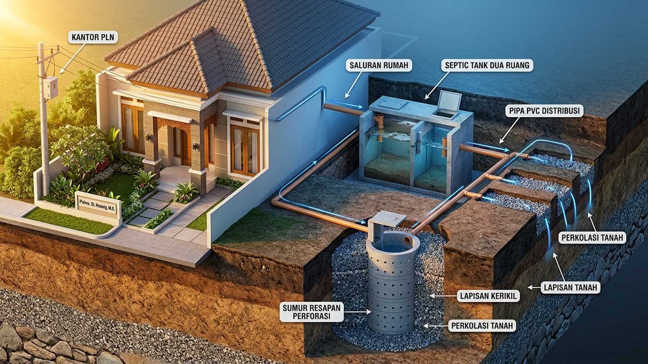 Cara Membuat Resapan Air Limbah Rumah Tangga yang Benar, Aman, dan Sesuai Standar