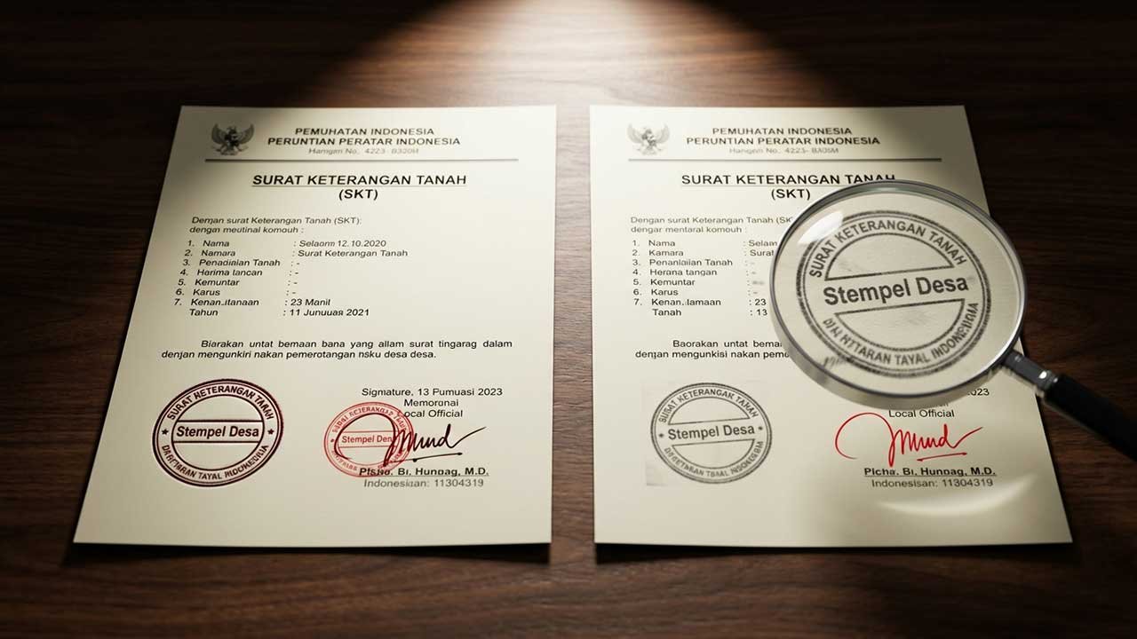 Cara Mengenali SKT Tanah Asli dan Palsu Panduan Lengkap Cek Legalitas Sebelum Membeli Rumah